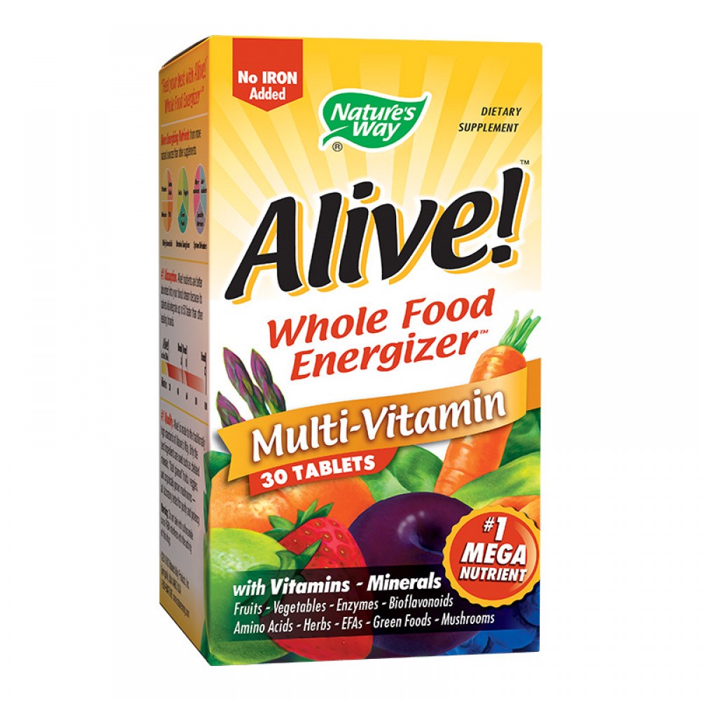 Alive! ™ (without added iron) 30 + 10 bonus packs