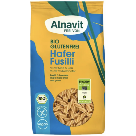 Gluten-free fusilli with oats, 250g Alnavit