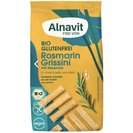 Gluten-free rosemary breadsticks, 100g Alnavit